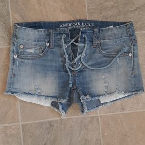 Women's jean shorts